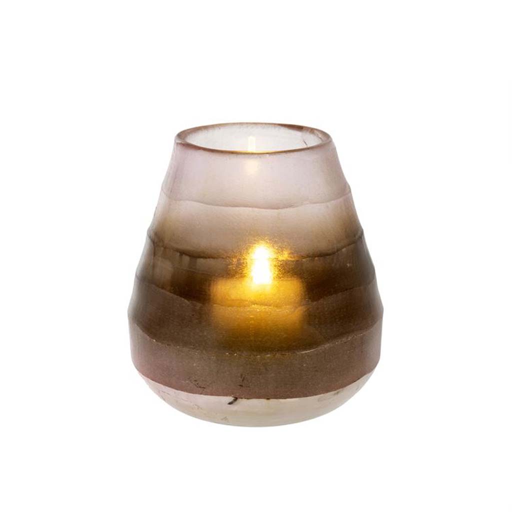 Unique Tealight Glass Candleholders Egg Shaped Votive Candle Jars