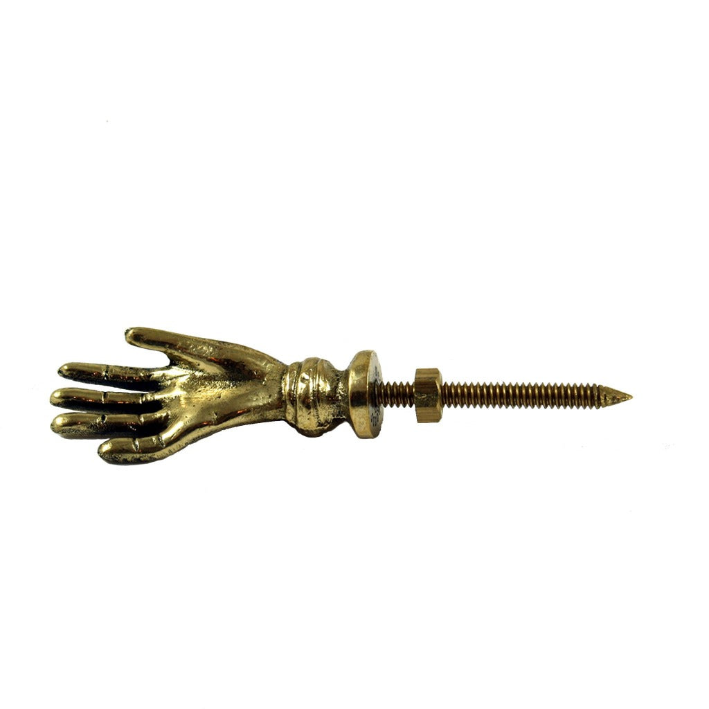 Brass Jana Hand Drawer Pull – Candlestock